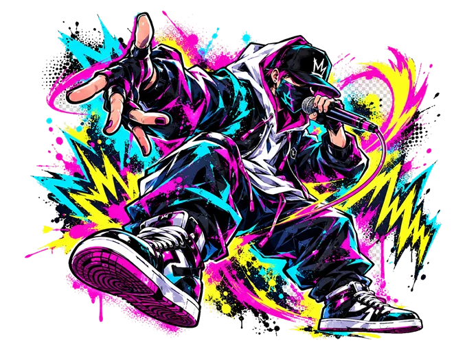 RAPPER 職業插畫